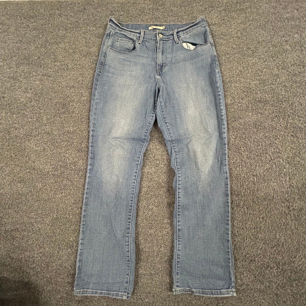 Levi's Jeans Womens Size 8 505 Straight Blue Medium Wash Classic Denim Casual